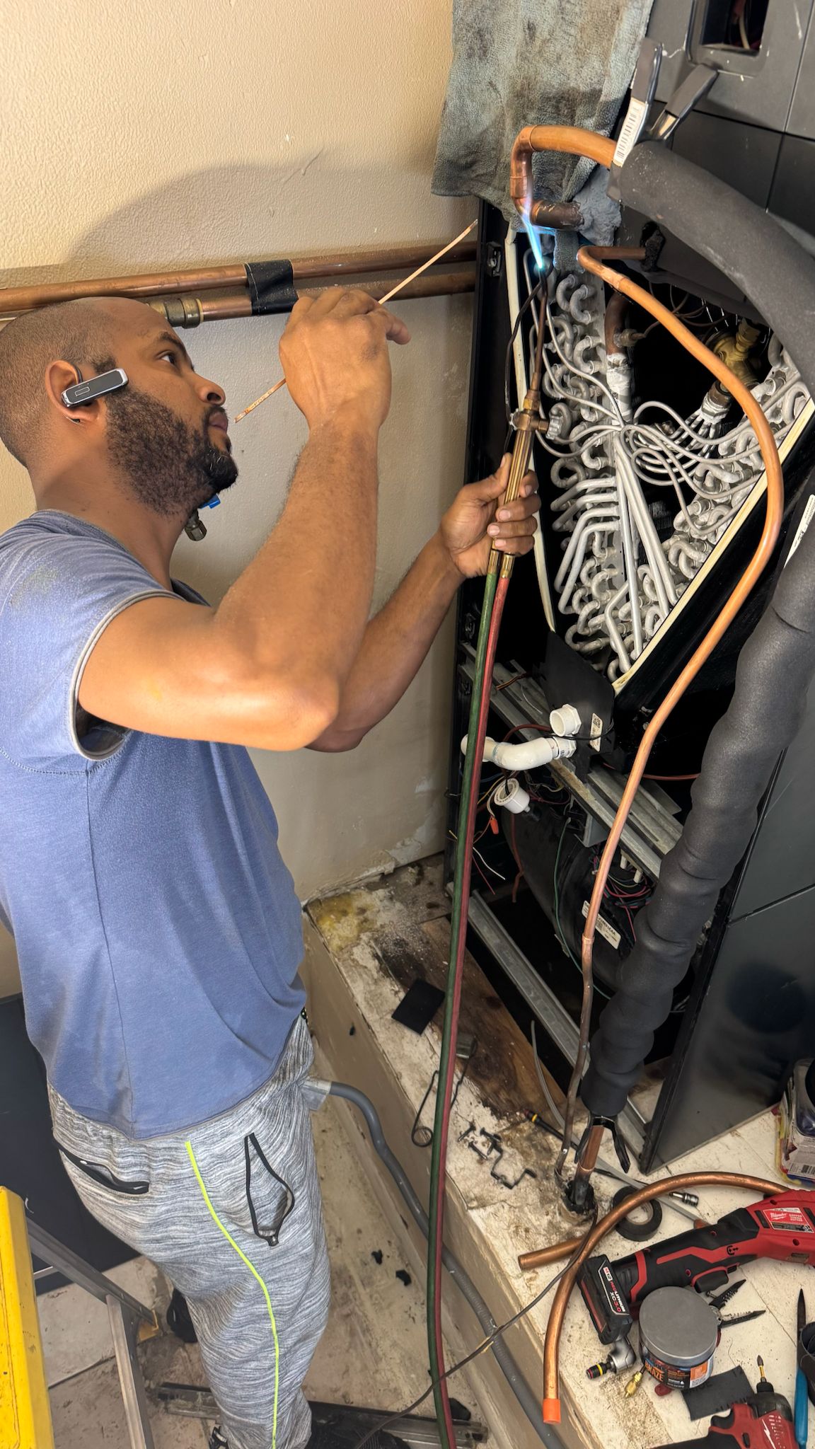 Repair — capacitor replacement